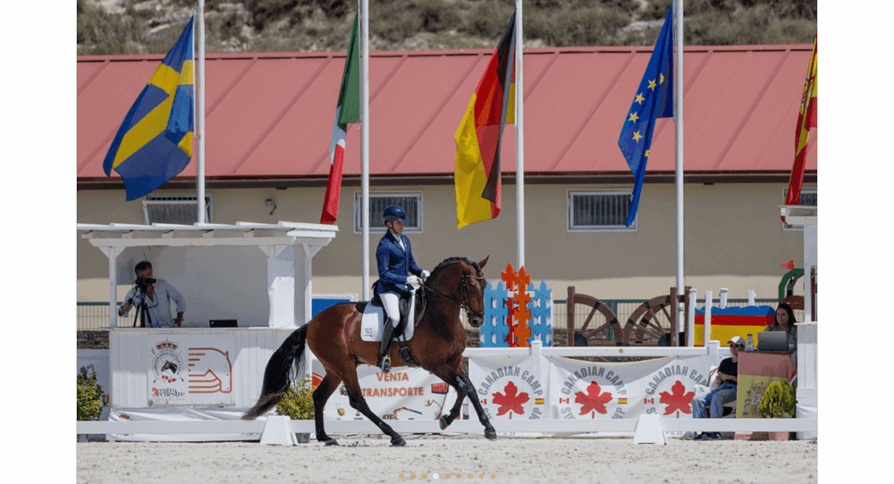 From Ocala to Segovia: Santiago HGF Podiums in Final Qualifier for ANCCE PRE Team