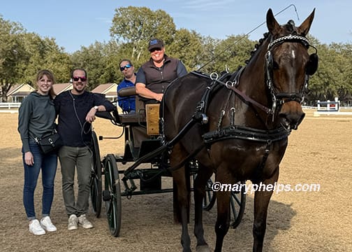 Mario Gandolfo coaching Janelle Marshall and Fin