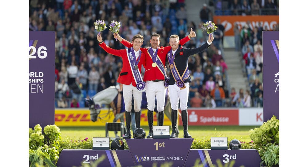 Steve Guerdat First Swiss to Claim Individual Jumping Gold in Aachen