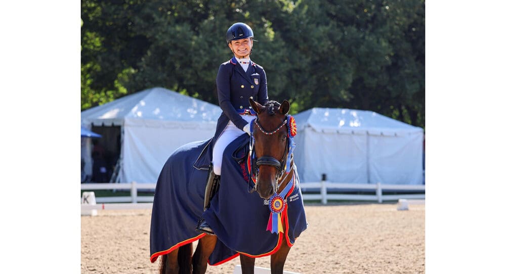 Erin Nichols and Kind Pleasure Sweep Brentina Cup Dressage National Championship