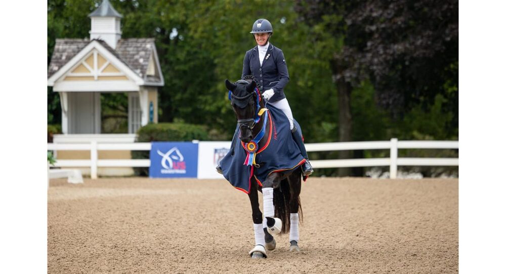 Jessica Kozel and Tuscany Claim Markel/USEF Five-Year-Old Dressage National Championship
