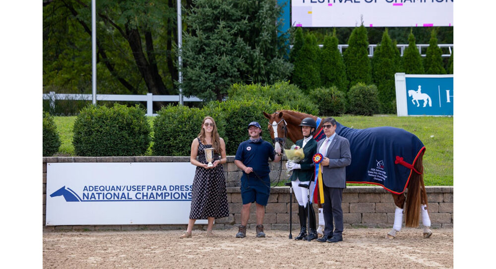 Maura Wamsley and Arteon Earn USEF Grand Prix Para Dressage National Championship Title