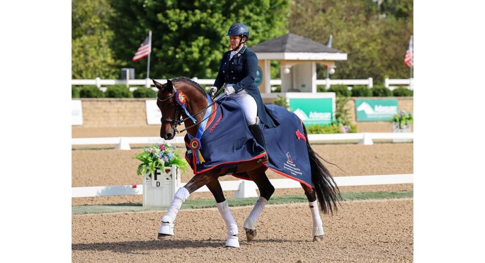 Molly Martin and R U 4 Me Bring Home the Markel/USEF Developing Horse Grand Prix National Championship