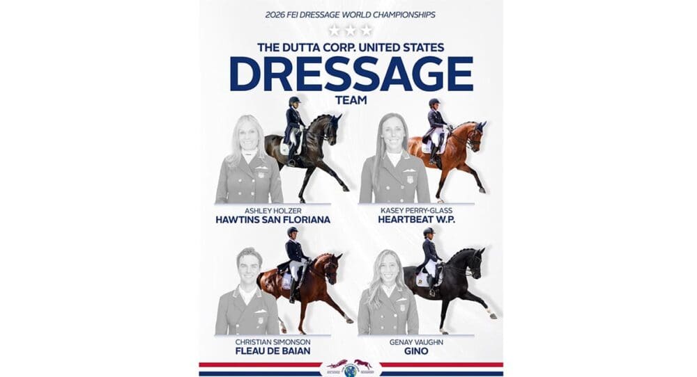 Jordan LaPlaca and Gold Play Withdraw from the 2026 FEI Dressage World Championships