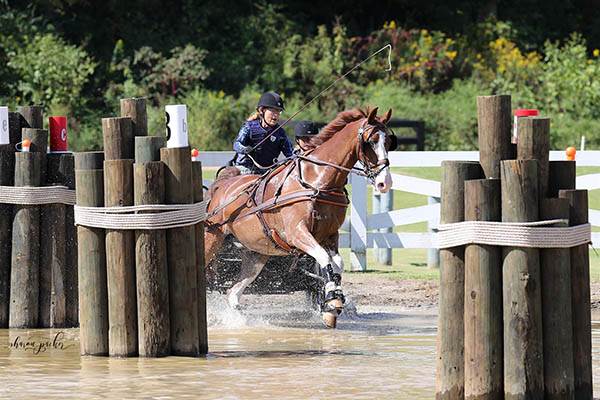 Allison Stroud with Istvan E Z. (Photo: ©Sharon Packer Photography)