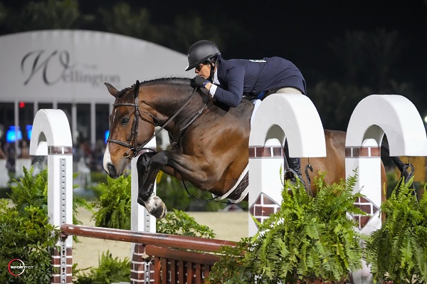 Amanda Steege and Lafitte De Muze capture third place. © Sportfot
