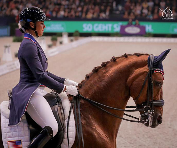 Anna Buffini and FRH Davinia La Douce (Photo: Leslie Potter/US Equestrian)
