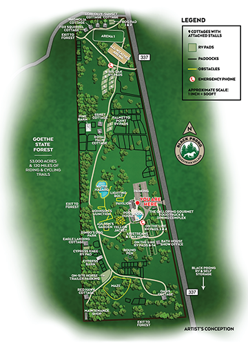 Black Prong Map - Artist rendition