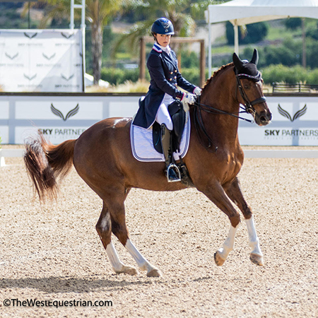 Erin Nichols and Elian Royale (TheWestEquestrian.com)