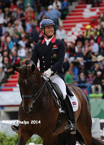 Carl Hester World Equestrian Games Normandy 2014