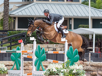 Canadian Olympic Champion Eric Lamaze has announced the sale of Quality FZ, pictured with Spencer Smith, to Artemis Equestrian for Rodrigo Pessoa. Photo by Starting Gate Communications