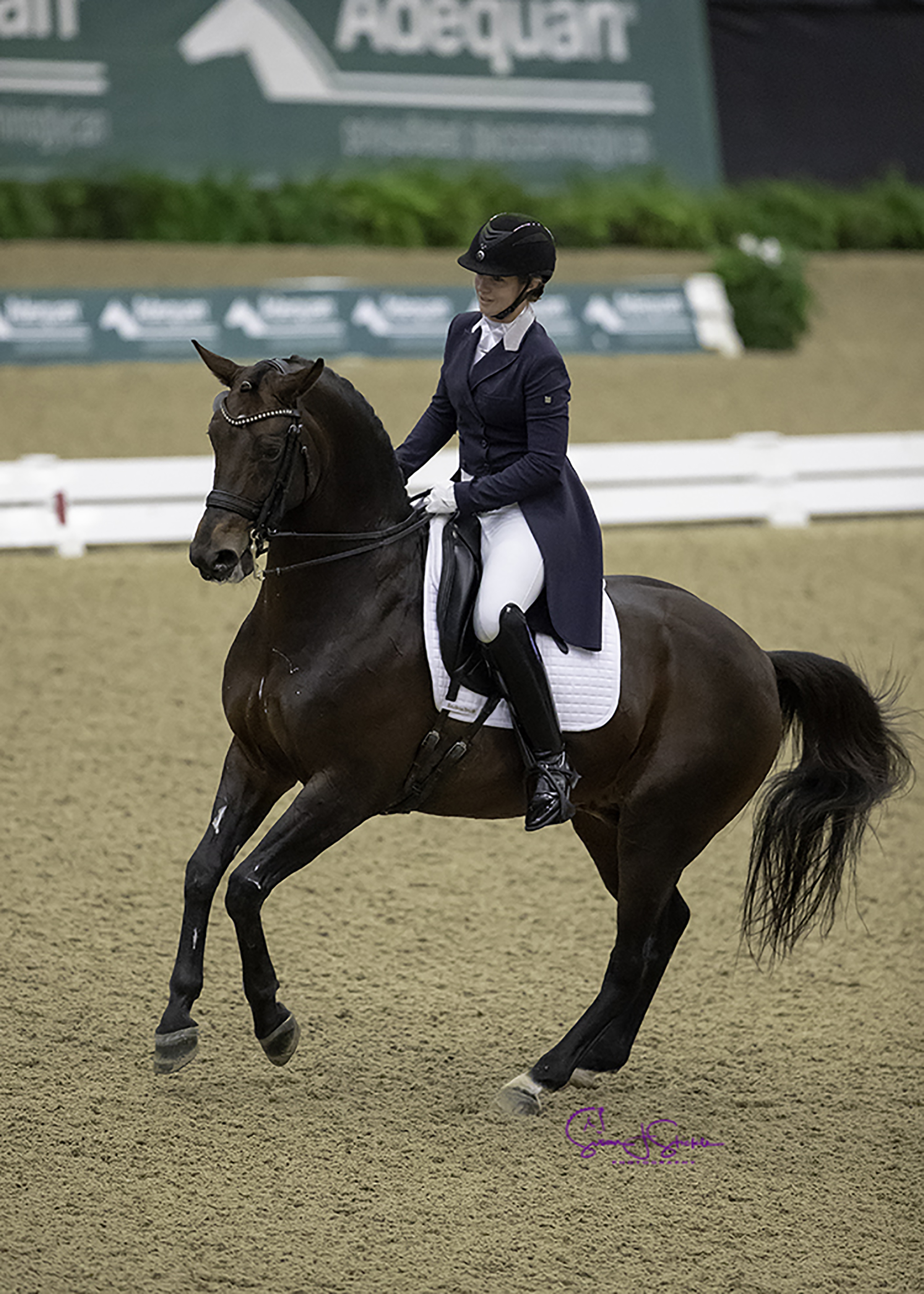 Bridget Hay and Faolan, 2018 (Photo Credit: SusanJStickle.com)