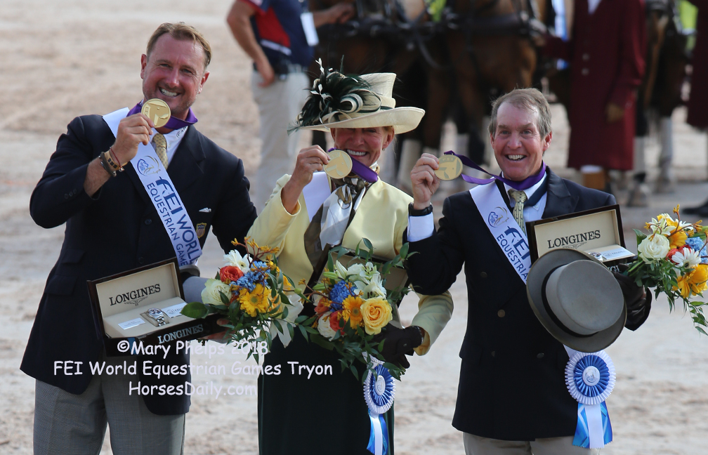USA Driving Gold - Chester Weber, Misdee Wrigley Miller, James Fairclough