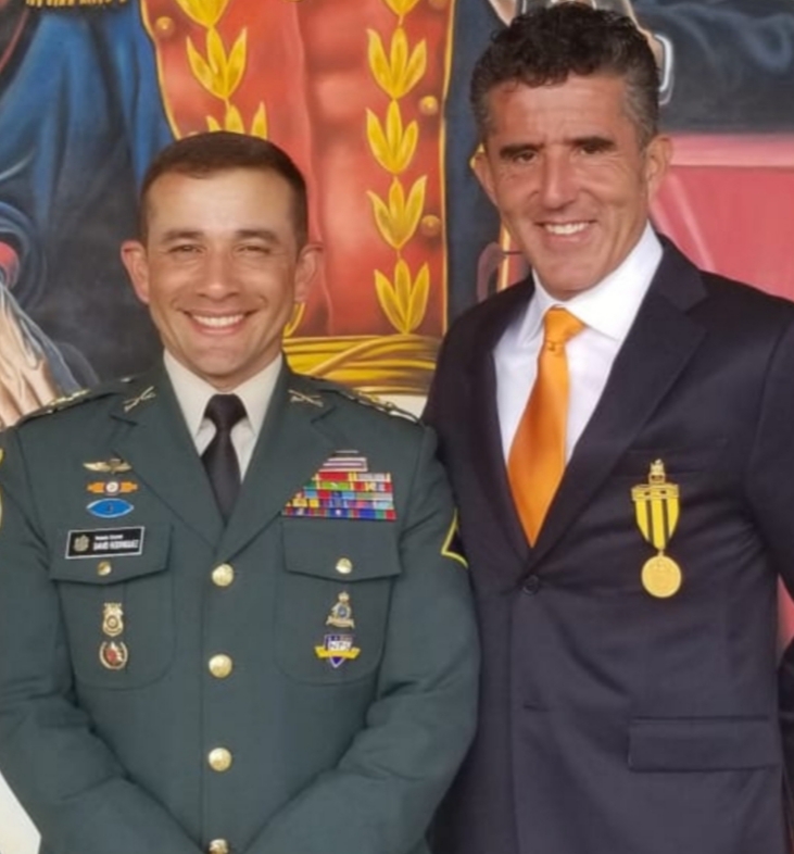 Colonel Rodriguez and Dr. Parra