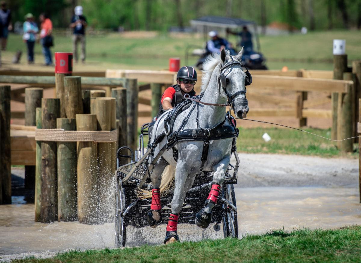 Jacob Arnold at the 2018 WEG Test event at Tryon