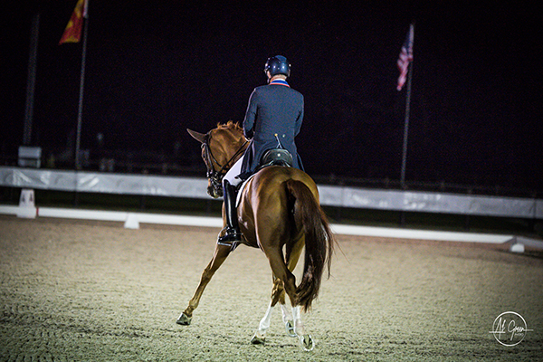 Jan Ebeling and Bellena. (Photo: Al Green)