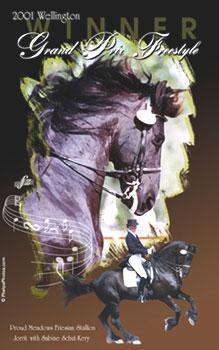 Jorrit Poster commemorating his first Grand Prix win