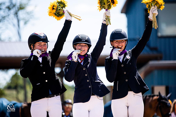 Junior Dressage NAYC Podium