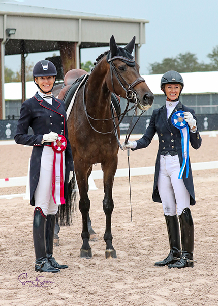 Kelly Layne (right) and runner-up Shannon Dueck. ©SusanJStickle