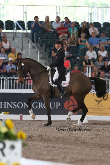 Steffen Peters and Legolas 92. photo: Susan J Stickle