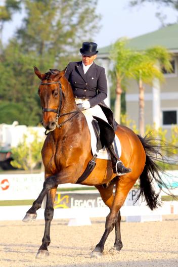 Evi Strasser and Rigaudon Tyme (Photo: Mary Adelaide Brakenridge)