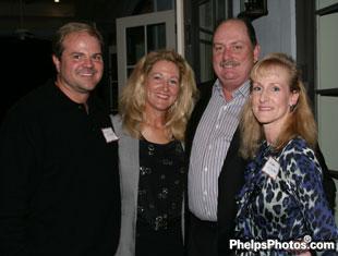 Todd Flettrich, Tina Konyot and Wellington Classic Dressage show managers John and Noreen Flanagan