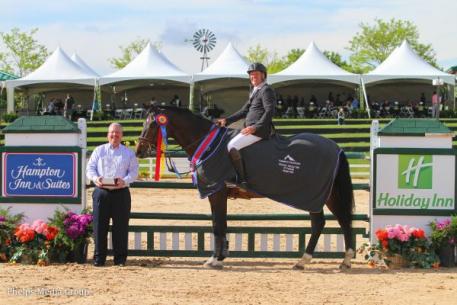 Paul Rohrbach and Camerino, winners of the ,000 Holiday Inn of Parker Grand Prix