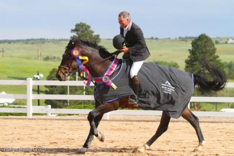 Paul Rohrbach and Camerino take their victory lap