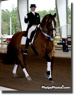 Shawna Harding and Come On III will now represent the US at the 2012 World Cup Dressage Final in s' Hertogenbosch (Photo: Phelpsphotos.com)