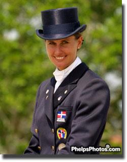Yvonne Losos de Muniz (DOM) and Dondolo Las Marismas will compete for the Latin American 1 Team at the ,000 WEF Wellington Dressage Nations Cup CDIO3*, presented by Stillpoint Farm [Photo: Phelpsphotos.com]