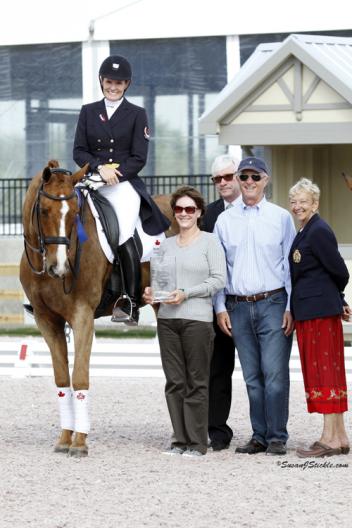 Ashley Holzer, Gaye Scarpa of Magnolia Farm, Leif Torblad, Joseph Scarpa, Barbara Lang (Photo: SusanJStickle.com)