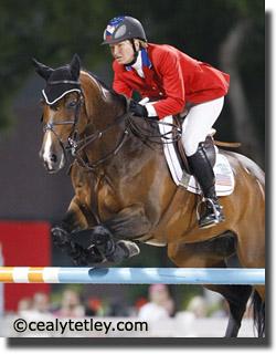 Beezie Madden and Authentic at the Hong Kong Olympic Games 2008 (Photos: Cealy Tetley - tetleyphoto.com)