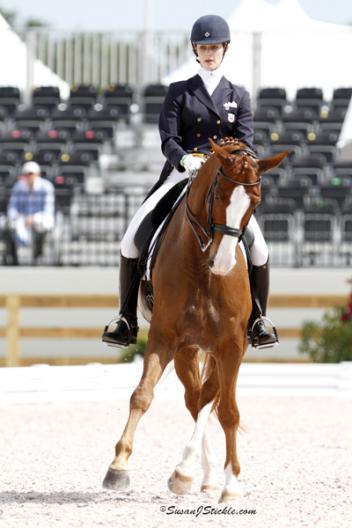 Caroline Roffman and her own Hannoverian gelding Pie by Worldly. (Photo: Susan J. Stickle - susanjstickle.com)