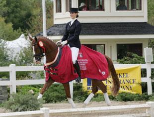 Caroline Roffman and Bon Chance, 2011.