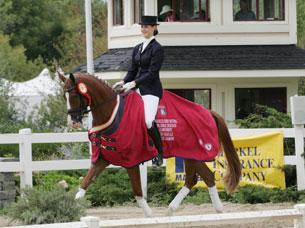 Caroline Roffman and Bon Chance have worked their way up the ladder in the USEF Young Horse program but have chosen to focus on their National goals so they can afford to attend Aachen in the Young Rider Grand Prix Division.