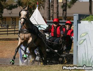 Donna Love in Preliminary Single Pony at the Water