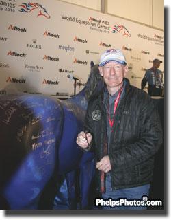Lyle Lovett at the 2010 Alltech World Equestrian Games (Photo: Phelpsphoto.com)