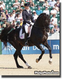 Tina Konyot and Calecto V at the Alltech/FEI World Equestrian Games