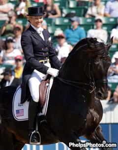 Tina Konyot and Calecto V at the Alltech/FEI World Equestrian GamesKentucky 2010