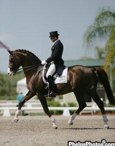 Cesar Parra with Grandioso, 2011. (PhelpsPhotos.com)