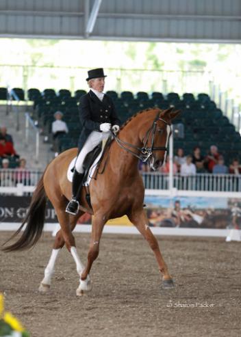 Mette Rosencrantz and Finally(De Niro x Capri Sonne) compete in the Grand Prix 3*
