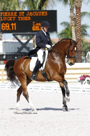 Pierre St. Jacques and Lucky Tiger (Photo: Susan J Stickle)