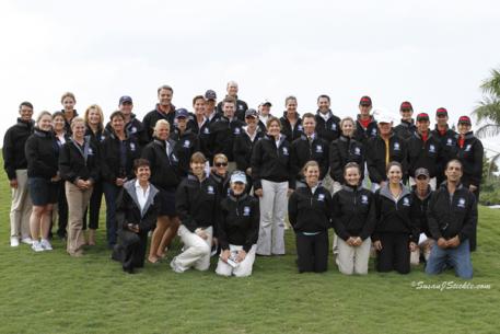 Nations Cup Competitors and Chefs d'Equipe at the Global Dressage Festival [Photo: SusanJStickle.com]