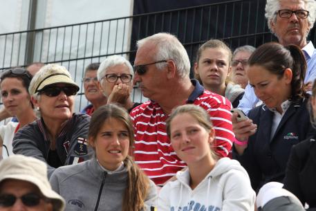 Amy Graham with parents Mark and Caroline (Photo Courtesy of sporthorseonpics.com)