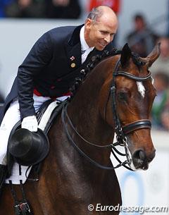 Steffen Peters and Legolas are ranked #1 going into the WEG Selection Trails (Photo © Astrid Appels)
