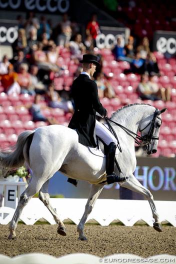 Denmark's Daniel Bachmann and Donna Silver (Photo: Eurodressage.com)