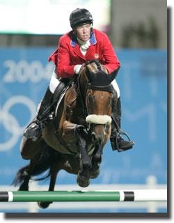 Amy Tryon and Poggio II at the 2008 Bejing Olympic Games.Photo: Cealy Tetley - tetleyphoto.com