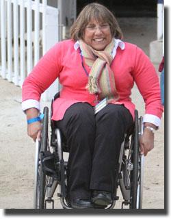 Hope Hand - president of the US Para Equestrian Association