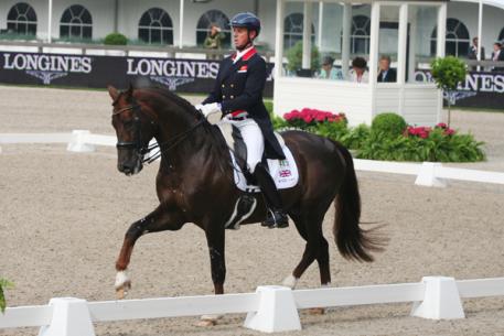 Carl Hester with Fine Time (Photo: Marjon Hoen for dressagedirect)
