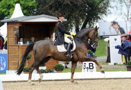 Victoria Max-Theurer was a sovereign winner aboard Blind Date